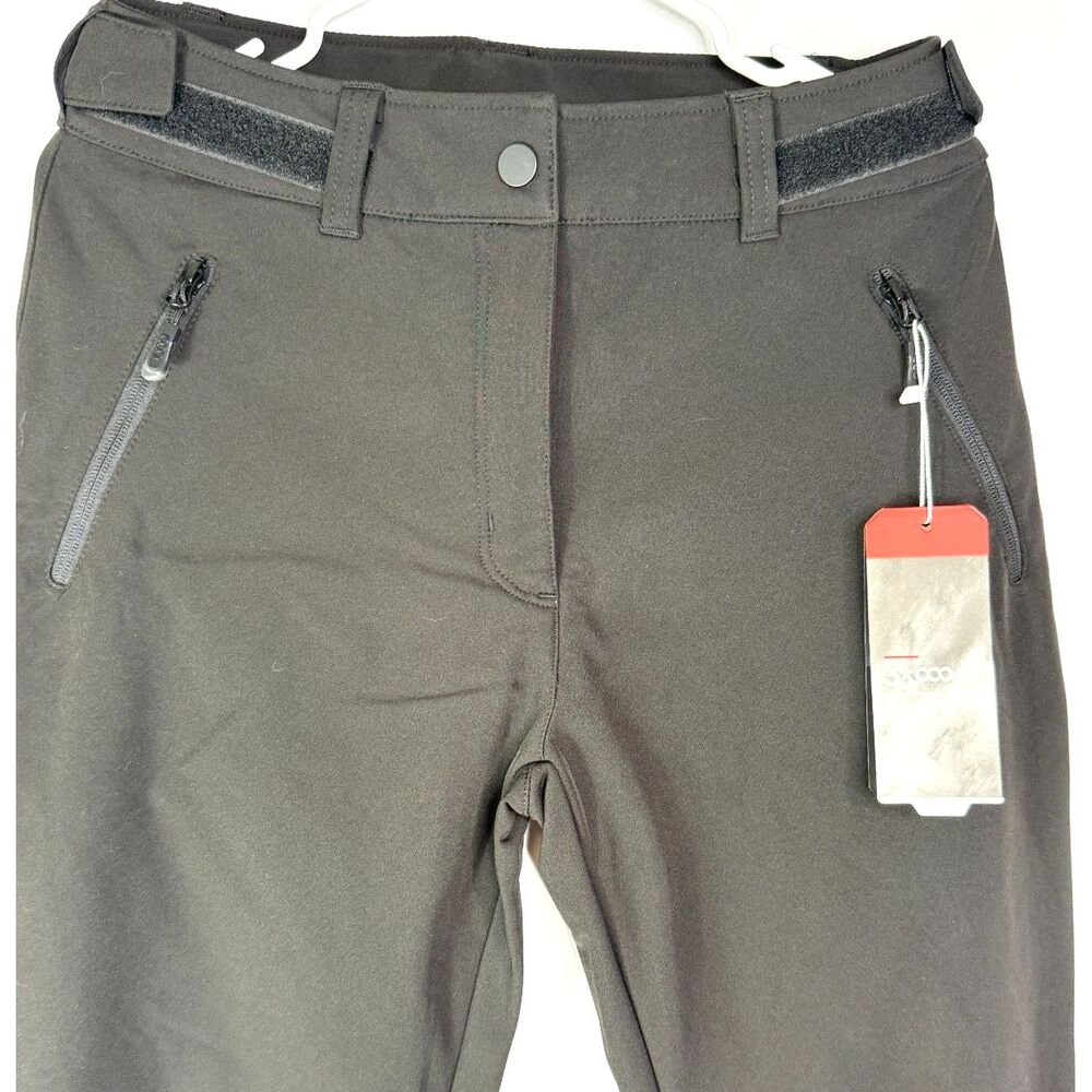 33,000ft Womens Black Fleece Lined Ski Snow Pants Size 6 NWT